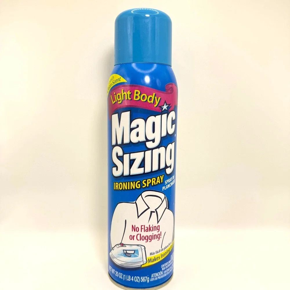Magic‎ Sizing Light Body Ironing Spray – 20 oz – Fresh Linen Scent – NEW